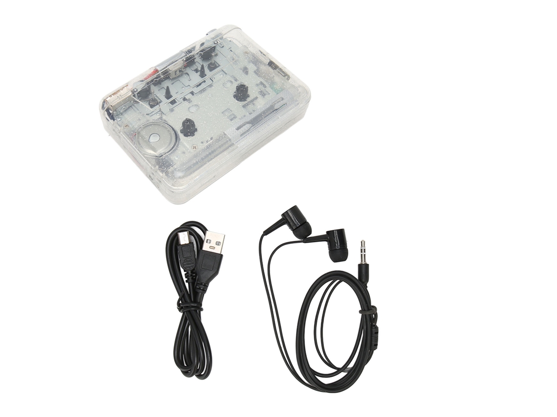 Player de Cassetes LAXISCREED (tape para Mp3 Usb)
