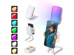 Lurelia Tripé Rgb Usb Recarregável Dobrável Portátil Ajustável