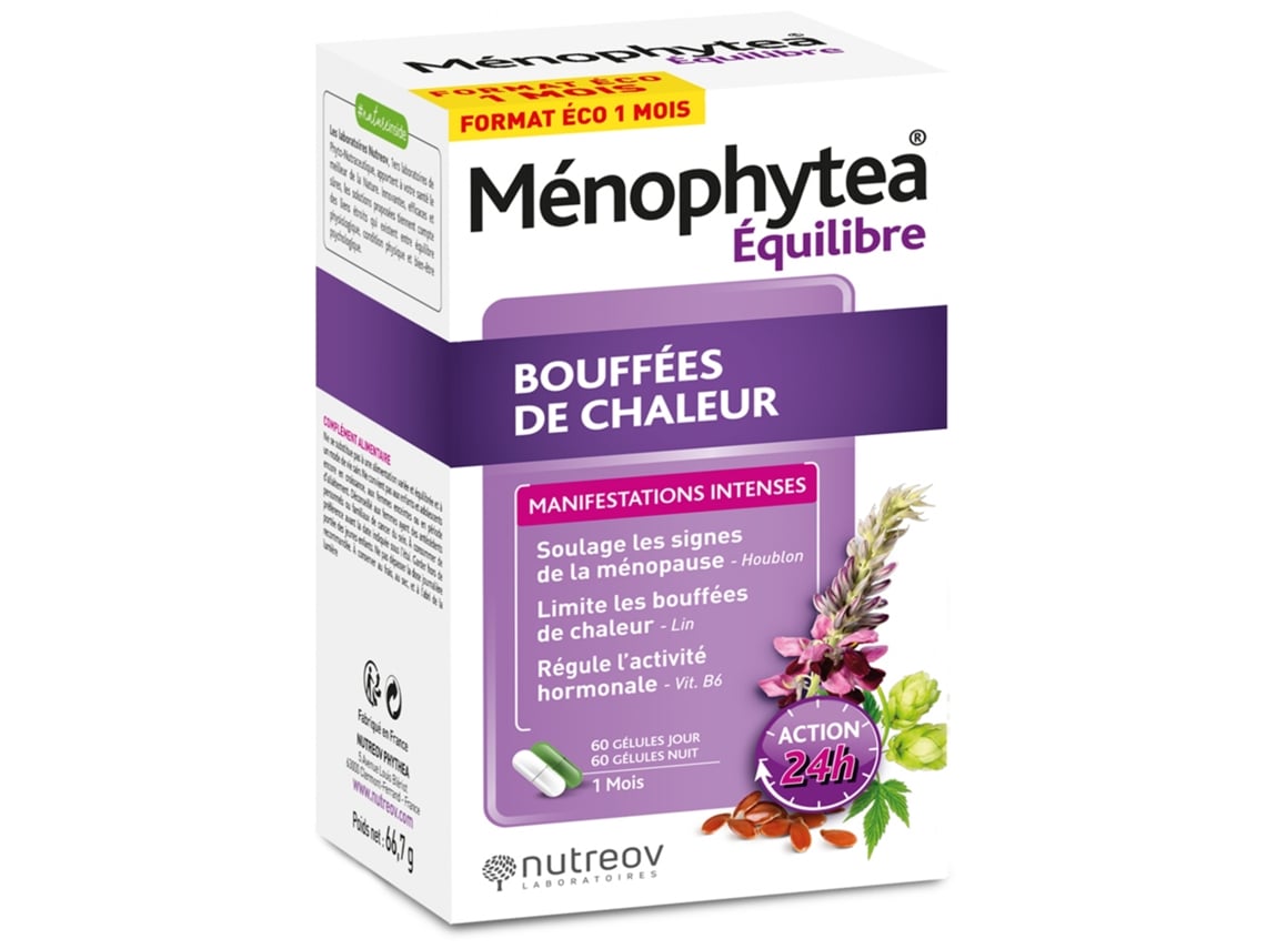 Ménophytea Balance Ondas de Calor 120 Cápsulas NUTREOV