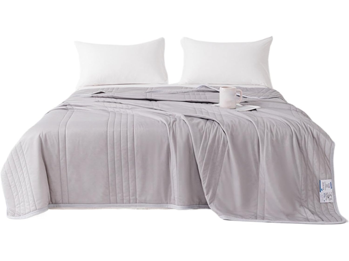 Edredom Refrescante Macio E, Reversível Roupa de Cama Acolchoada para Adultos, Homens Mulheres, CHABERLU
