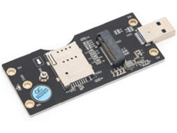 Adaptador de Cartão M.2 para Usb 3.0 com Slot para Cartão Sim Compatível com Cartões Tipo M.2 SFUSHOS