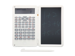 Calculadora Científica Portátil Com Bloco De Notas Lcd 10 Dígitos