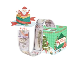 Caixa De Presente Cofrinho Surpresa De Natal Caixa De Sorteio Para Festa Com Dinheiro Escondido36papai Noel Esmeralda 03 Aquaforge