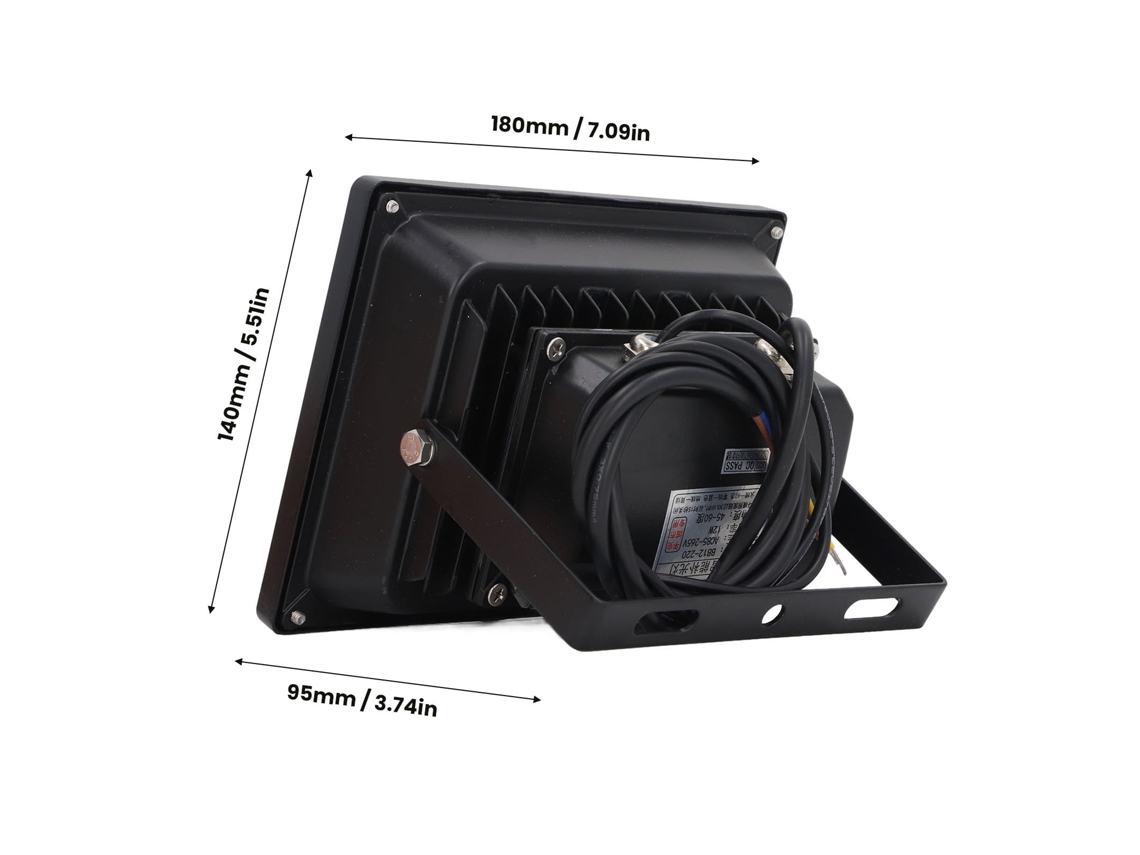 Laxiscreed Luzes Led Para Portões De Estacionamento, 12w, Iluminação 8m Com Sensor De Luz