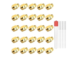 25pcs 0,4 Mm Ender 3 Bocal Mk8 Bico Extrusor De Impressora 3d Aquaforge