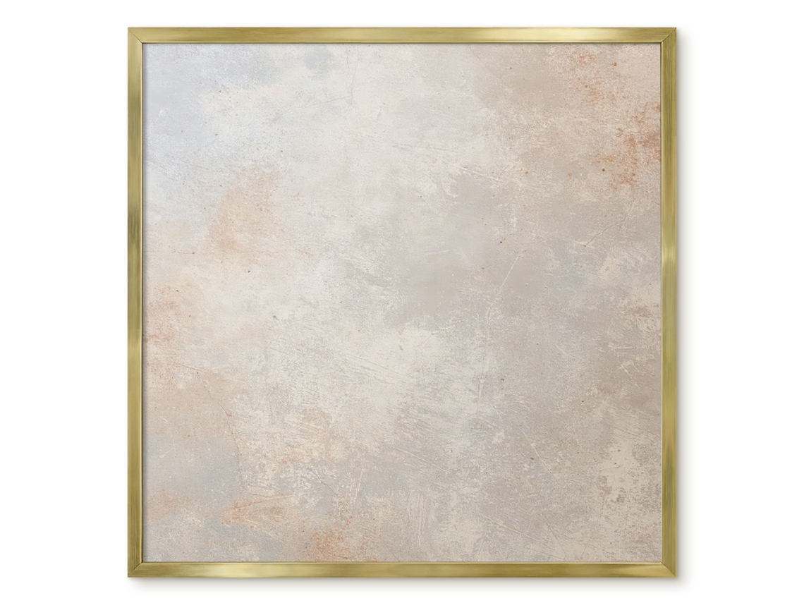 Quadro magnético de parede com padrão de madeira para quarto Espelharte (50x50 cm)