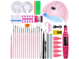 Secador de Unhas Gel Polish Cura Uv Led Lâmpada de Unha Ferramentas Profissionais de Nail Art para Manicure/Pedicure 