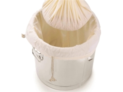 Sacos Extra Grandes(66x56 Cm) Para Fermentação Caseira De Vinho, 100% Algodão, Gaze De Malha Fina, Coador Reforçado Reutilizável Com Cordão