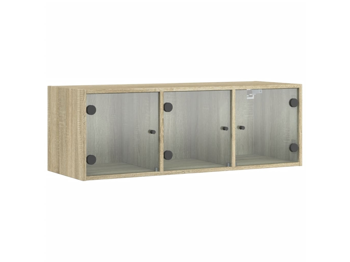 Wall Cabinet, Wall Cabinets Vidaxl Marrom Madeira Processada (n/a)