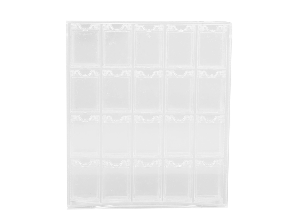Rebe-caja De Armazenamento De Unhas Com 20 Prateleiras Desmontáveis Organizador Multifuncional Transparente Para Joalharia