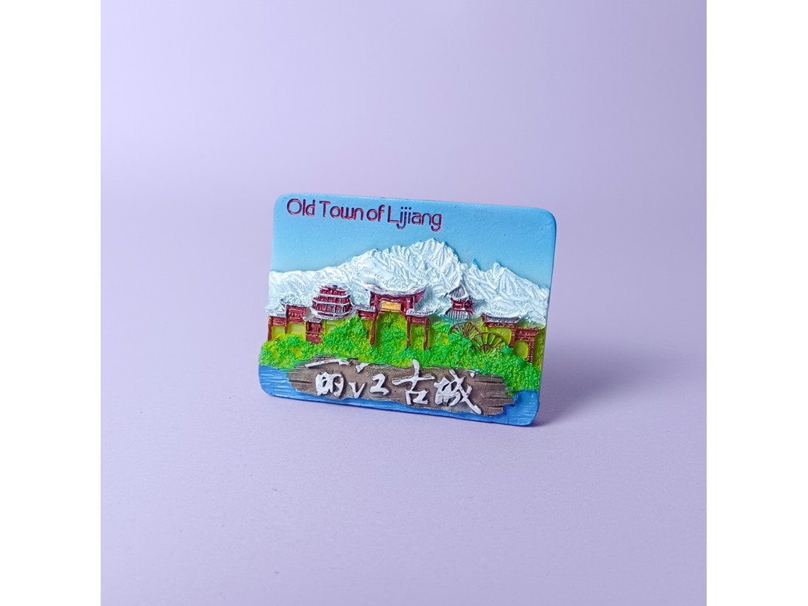 Ímãs De Geladeira Da Cidade De Lijiang, Yunnan, Na China - Lembranças Turísticas