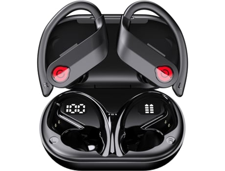 Auricular Sem Fios Bluetooth Yyk Q63 Auriculares Com Gancho De Orelha E Estojo De Carregamento Uuzeit Shop