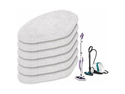 Escova de substituição Polti Vaporetto Vaporforce, produto original para Smart 35mop e Smart 40mop (6 unidades) Slowmoose