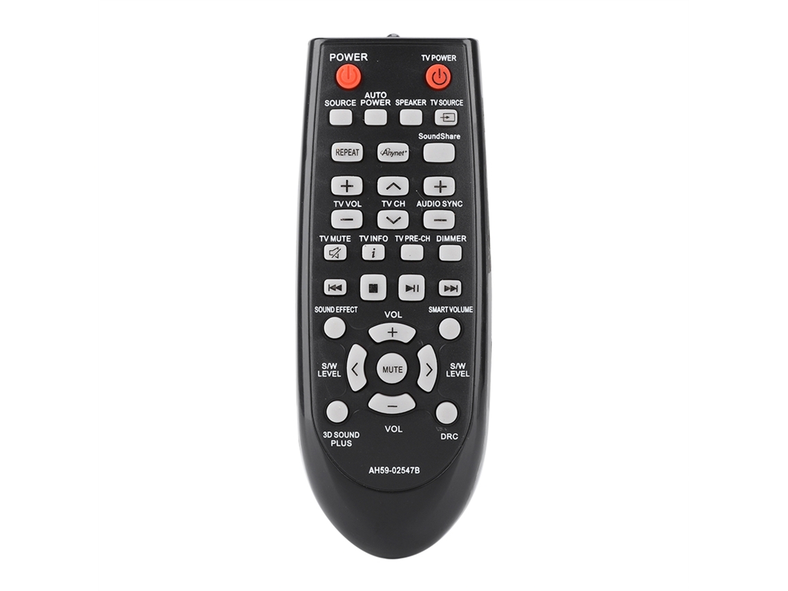 Controle Remoto Substituto Para Soundbar Samsung Ah59-02547b Com Design Ergonômico E Botões Grandes