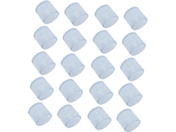 Protetores Antiderrapantes Para Pés De Mesas E Cadeiras, 20 Unidades, Pvc Transparente Espesso, Resistentes Ao Desgaste