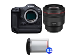 Eos R3 + Rf 85mm F/1.2 L Usm + 2 Canon Lp e19 + Ebook “20 Dicas para Fotos Que Impressionam” CANON