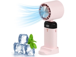 Ventilador Portátil De Mão, Ventilador Usb, 3 Velocidades De Vento Ajustáveis
