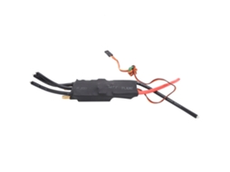 Controlador de velocidade eletrônico (ESC) unidirecional sem escovas de 100A com refrigeração a água para barco RC e aeróstato.