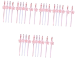 Conjunto De 30 Canetas: Esferográfica, Rollerball, Caneta Gel Com