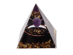 Pirâmide Orgonite 5cm Energia Positiva Virgem Worten