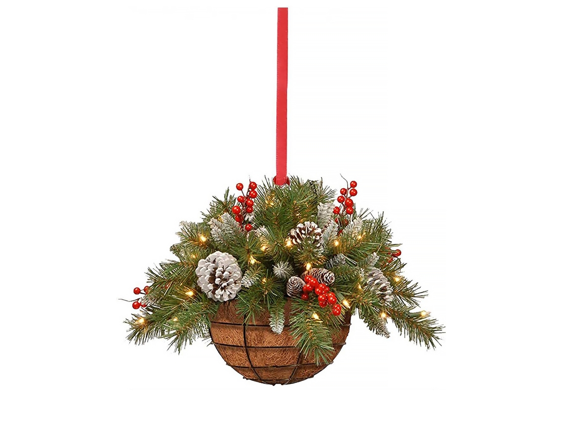 Árvore de Natal de Acrílico com Ornamento em Cesto LAXISCREED