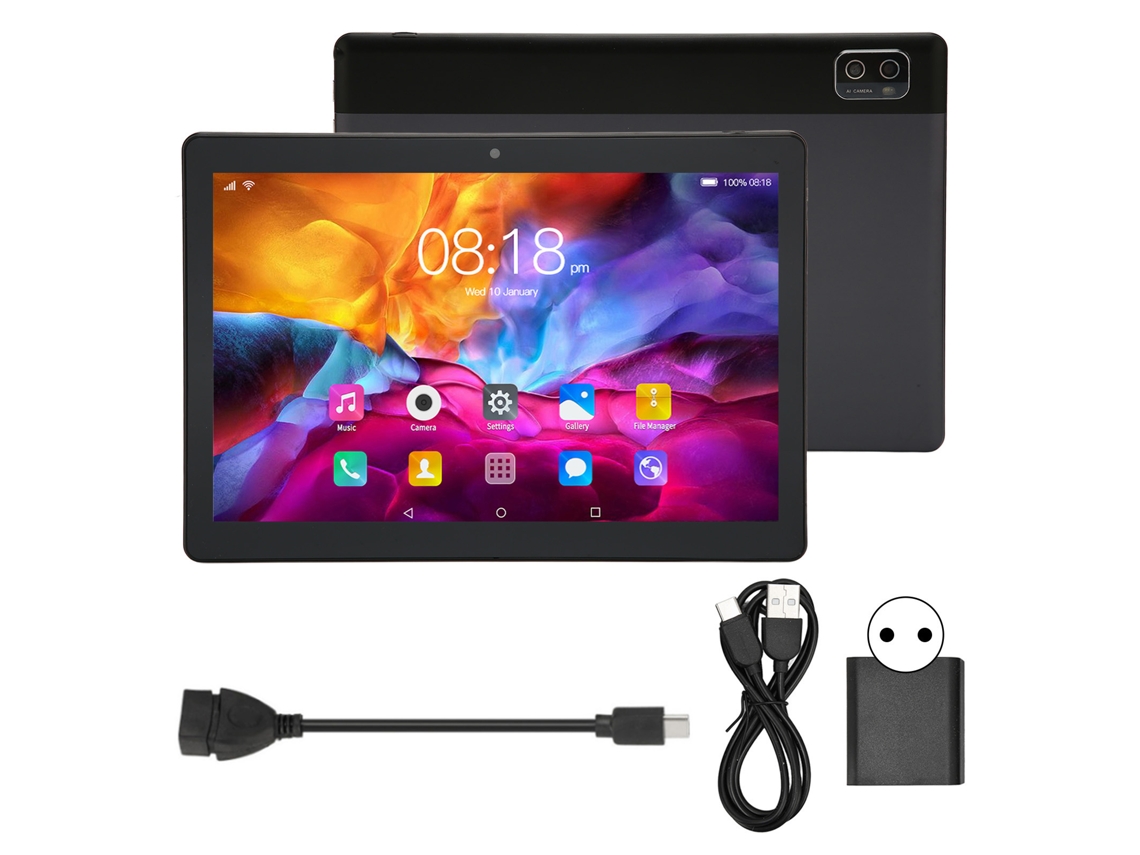 Tablet (5g Wifi Chamável) 10,1 Polegadas Android 12 6gb+128gb