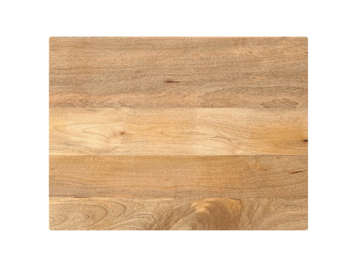 Tampo de mesa VIDAXL Marrom Madeira (80x50x3.8cm)