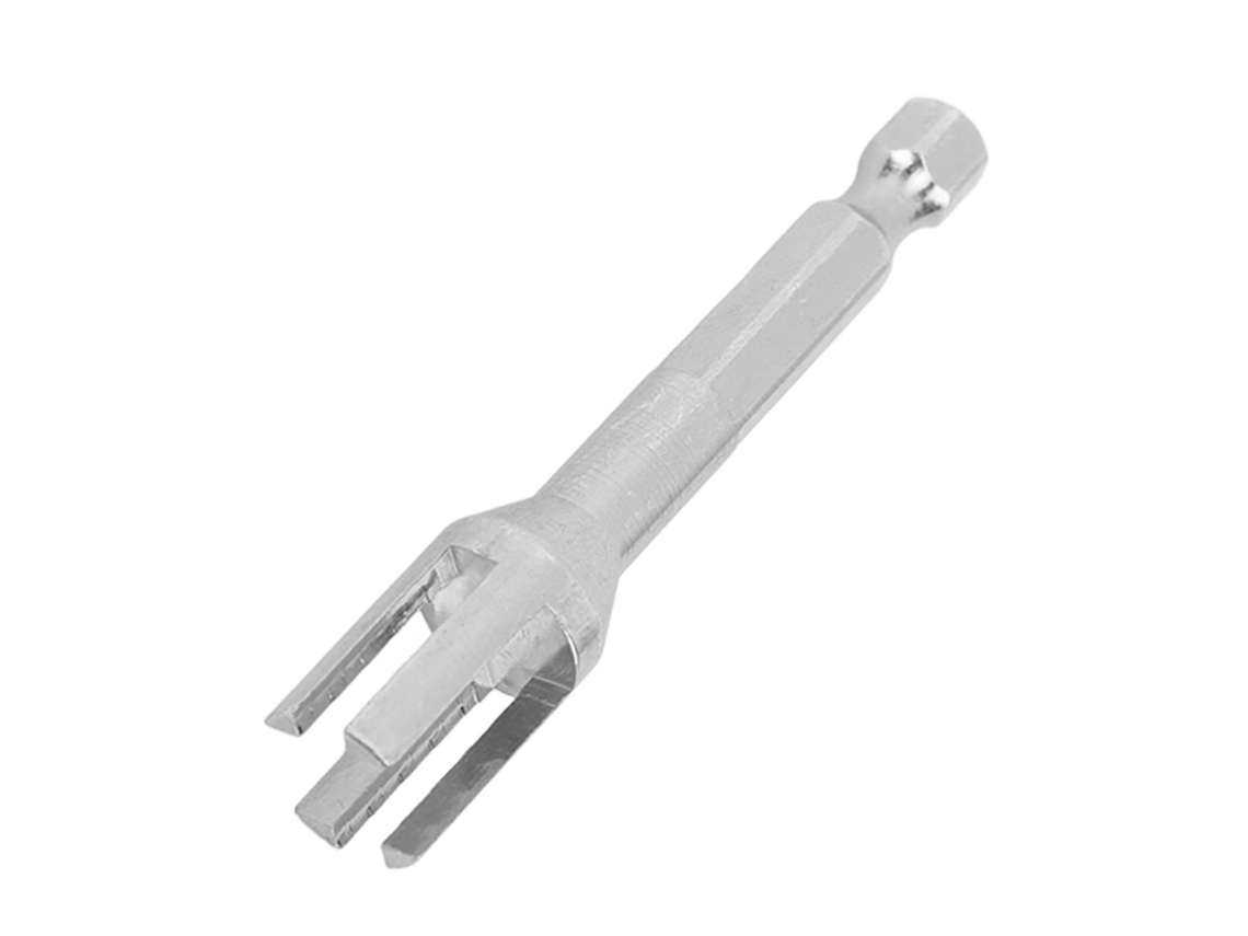 Ferramenta De Montagem Rápida De Pontes De Barra Rc 1/10 Em Aço Ligado Compacta E Portátil Para Scx10 Tf2 Vs4‑10 Prata