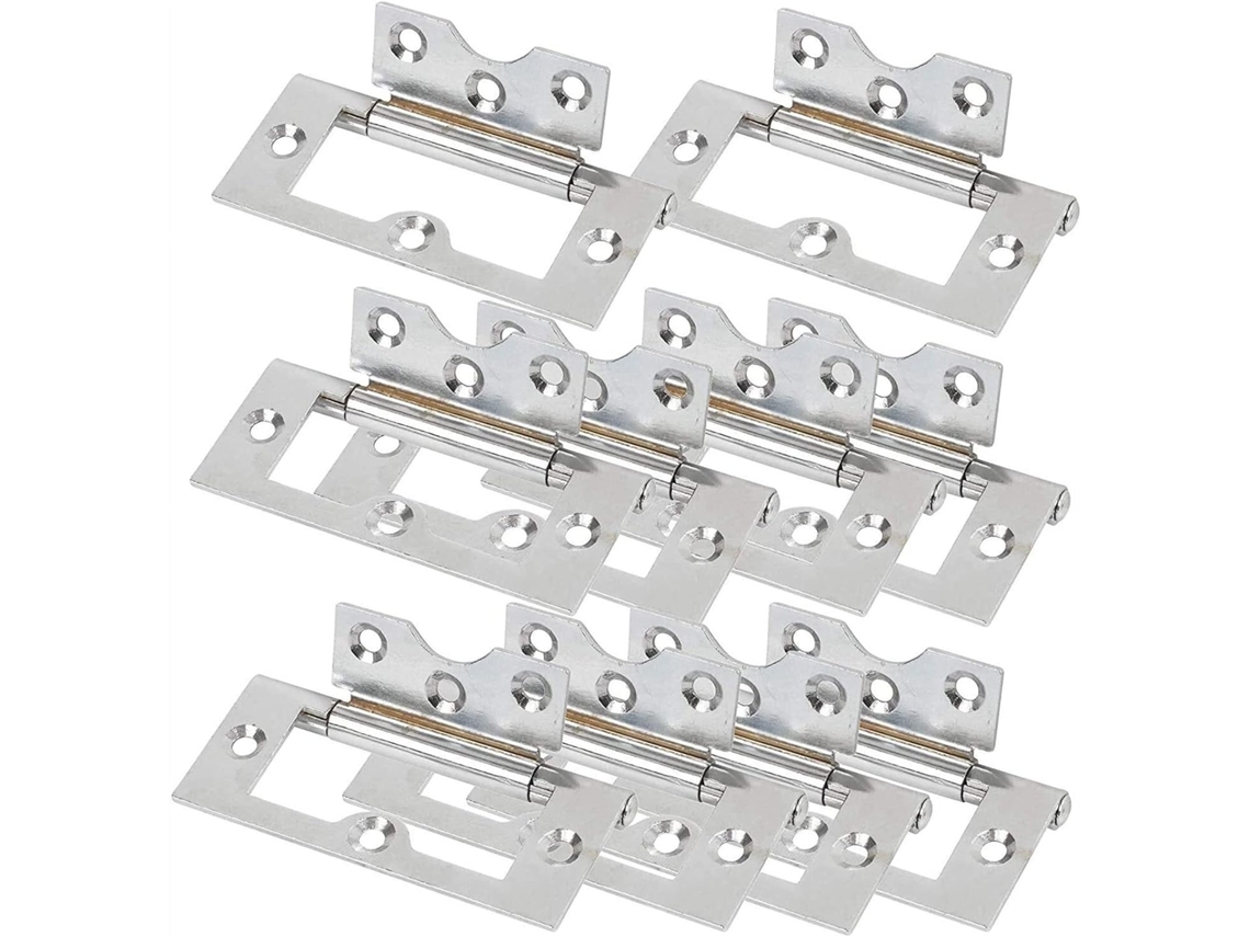 Dobradiça Monobloco de Aço Inoxidável 7,6 cm, alta qualidade, ideal para uso residencial | S/MARCA