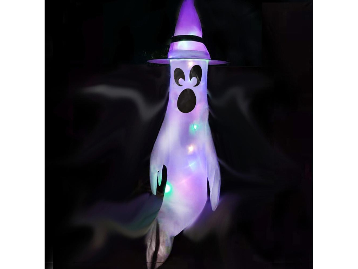 Primerox meada Fantasma com Luzes Led para Halloween Decorativo Suspenso Jardim Festa