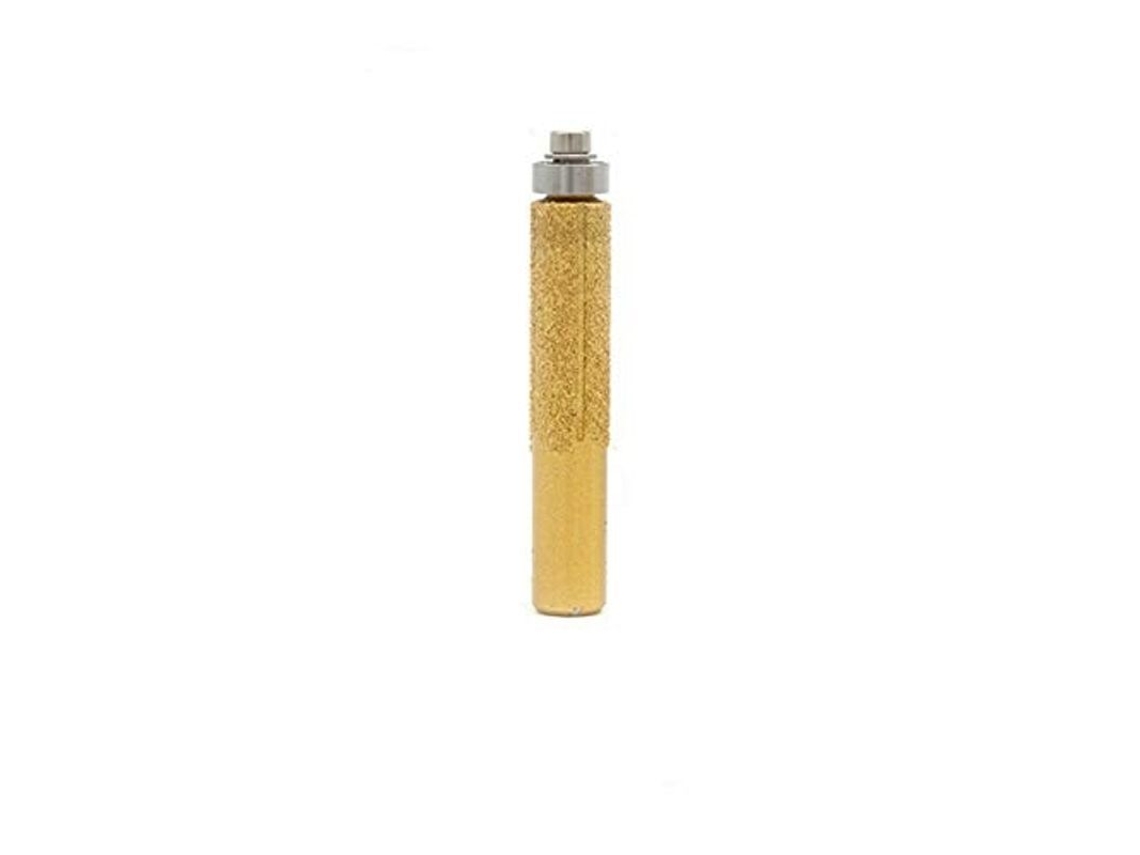 Broca diamantada eletrodepositada para mármore e pedra, cabo de 1,27 cm, para perfilamento e corte, uso a seco/úmido.
