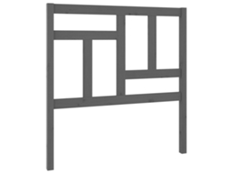 Bed Headboard, Bed Headboards Vidaxl Cinzeto Madeira De Pinho (95.5 X 100 Cm)