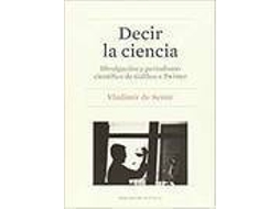 Livro Decir La Ciencia de Vladimir de Semir Zivojnovic (Espanhol)