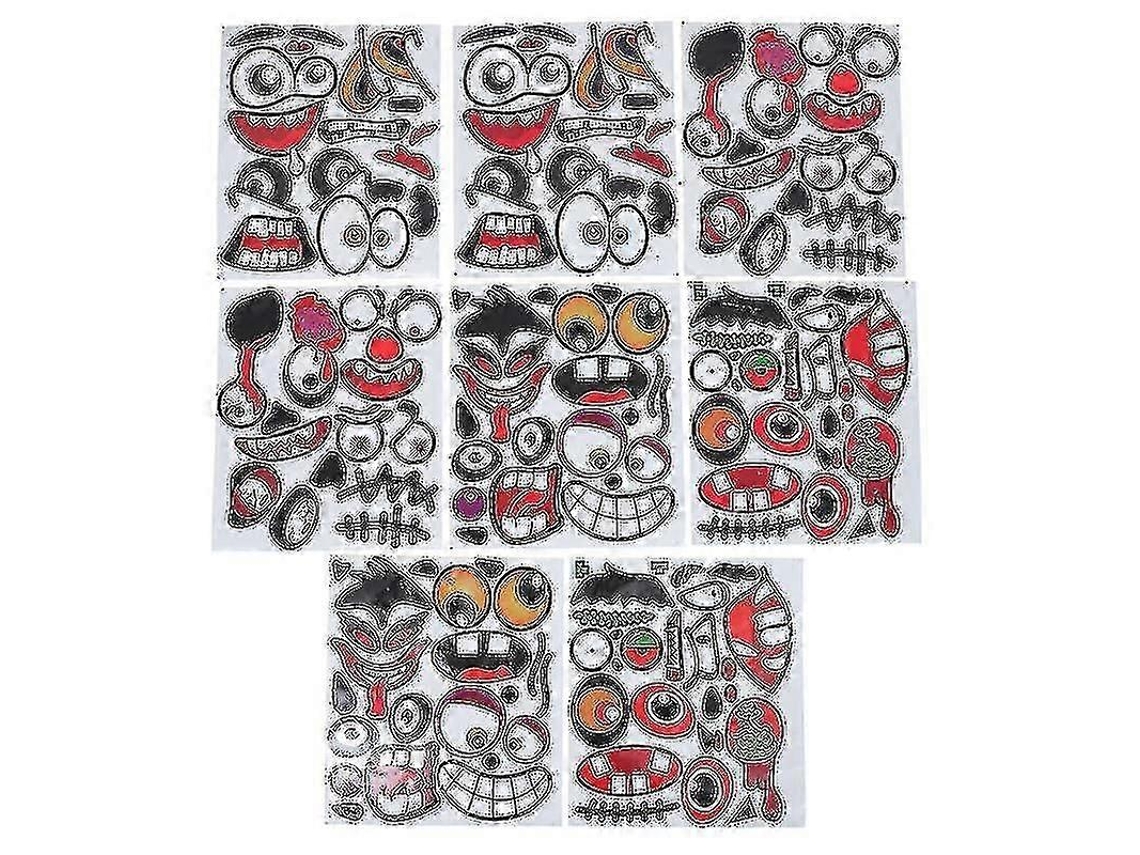 Folhas De Adesivos De Halloween Para Decorar Ly Ebike
