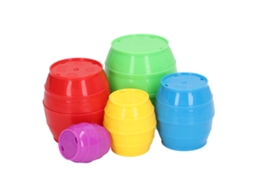 Primerox 10pcs Xícaras de Empilhamento Aninhamento para Crianças Brinquedo Educativo Treinamento Cerebral