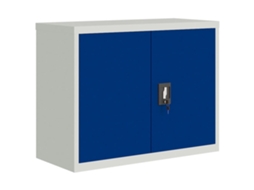 Arquivador 90x40x70 Cm Aço Cinzento claro e Azul MAISON EXCLUSIVE