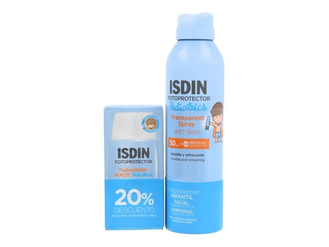 Fusion Water Magic Pediatrics 50ml+spray Pediatrics 250ml ISDIN