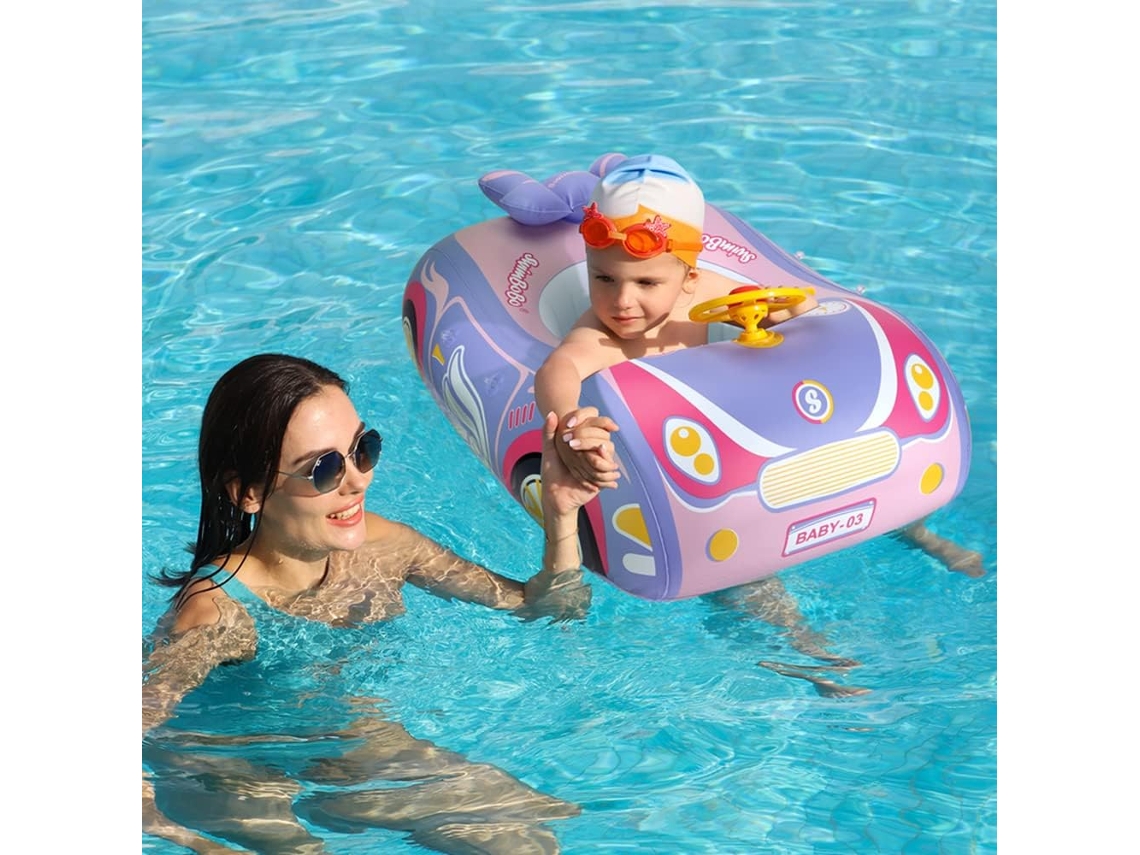 Boia para Bebê, Anel de Natação, Bomba Manual AQUAFORGE