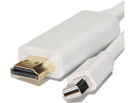 Cabo HDMI FOSMON (Mini DisplayPort - 1.8 m - Branco)