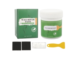 Kit De Massa Para Reparar Parede Com Lixa Para Rebocos De Drywall