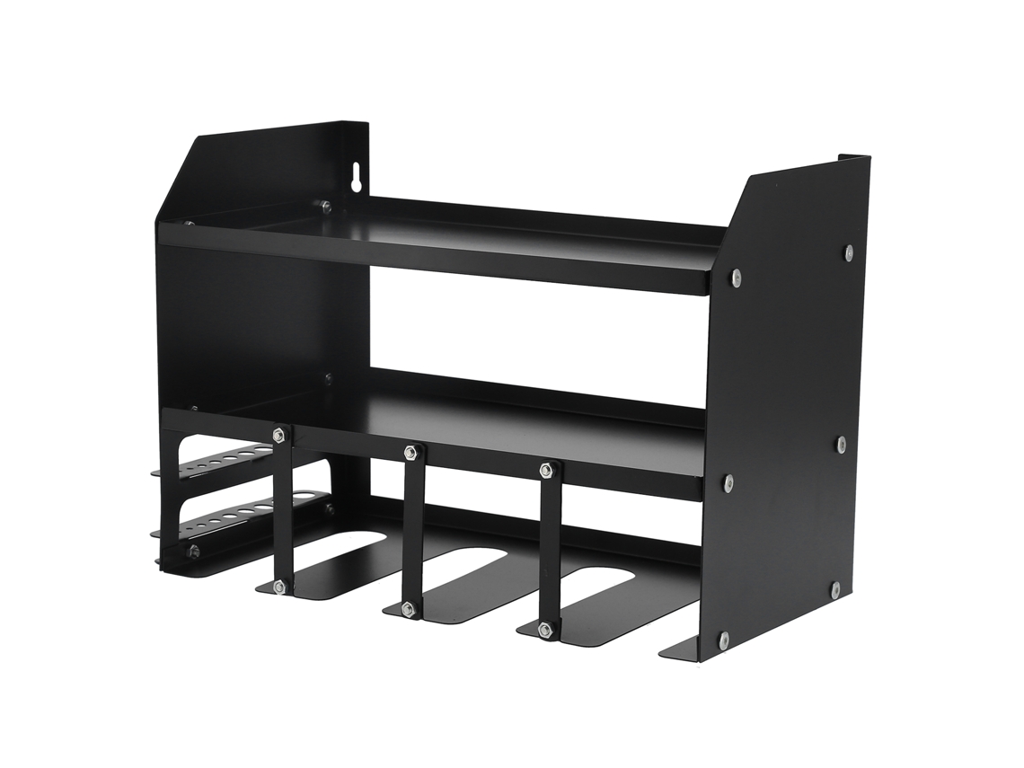 Suporte para Ferramentas Elétricas, Estação de Carregamento de Parede, Suporte para Brocas de Furadeira para Oficina AQUAFORGE