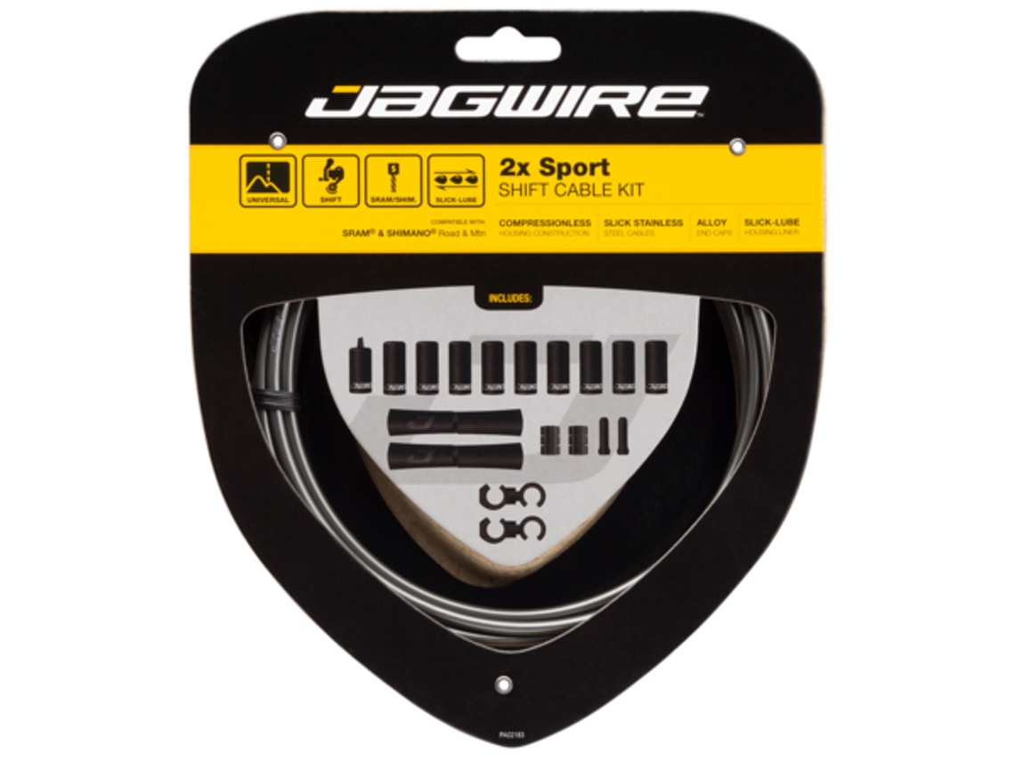 Kit de cabo Derailleur JAGWIRE 2X Sport TU