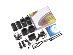 Laxiscreed Walkie-talkie Uv-82 Com Banda Completa, Chave Ptt Dupla E Função De Chamada De Emergência