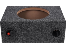 Subwoofer Automotivo De 8 Polegadas Em Madeira Com Revestimento Em Carpete, Caixa Acústica Selada.