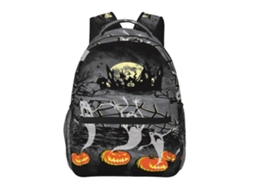 Mochila Nightmare Before Christmas A66 Para Escola E Trabalho, Leve E Impermeável, Mochila Estilosa Para Estudantes E Adultos C66