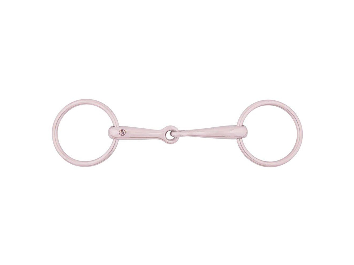 Br Single Jointed Loose Ring Snaffle Pony 14 Mm
