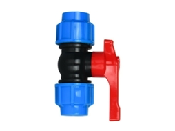 Válvula De Esfera De Plástico Para Tubo Com Abraçadeira De 32 Mm