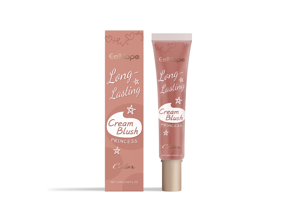 Creme De Blush Natural Duradouro Maquiagem Fácil