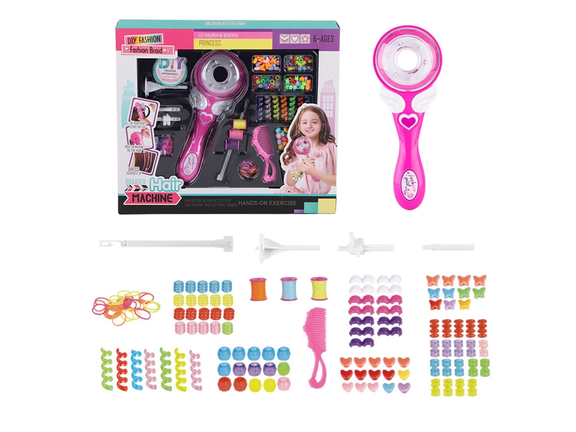2026 ferramenta Elétrica Automática para Trançar Cabelo para Meninas e Meninos Ferramenta de Estilo de Cabelo para Meninas