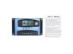 Controlador De Carga Solar Mppt De 100 A, 12 V/24 V, Doble Usb, Painel Solar, Regulador De Carga, Tela Lcd, Carregador Automático